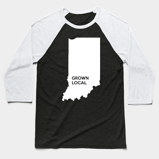 Indiana Grown Local IN Baseball T-Shirt by mindofstate